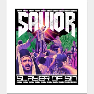 SAVIOR Posters and Art